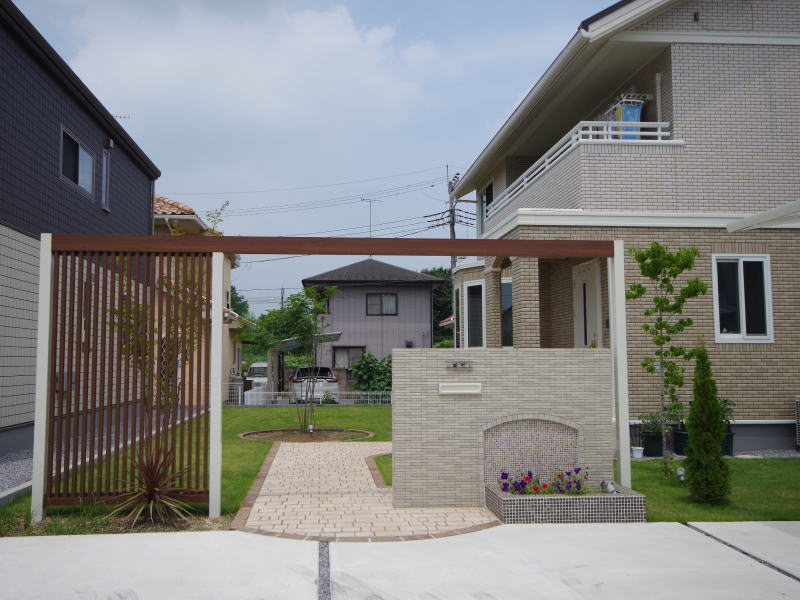 広栄産業 エクステリア ガーデンリフォーム 小山市 栃木県 茨木県 古河市 ガーデン工事 外構工事 野木町 佐野市 下都賀郡
