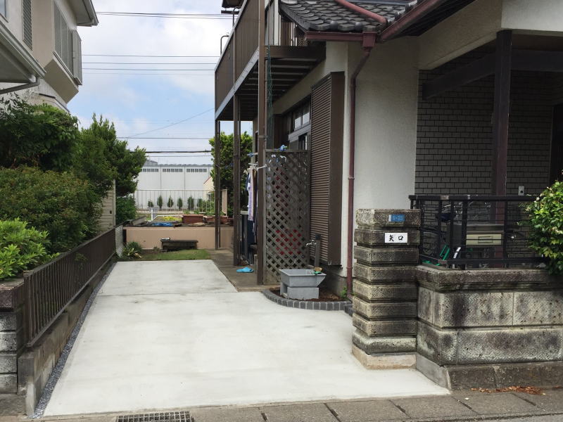 広栄産業 エクステリア ガーデンリフォーム 小山市 栃木県 茨木県 古河市 ガーデン工事 外構工事 野木町 佐野市 下都賀郡