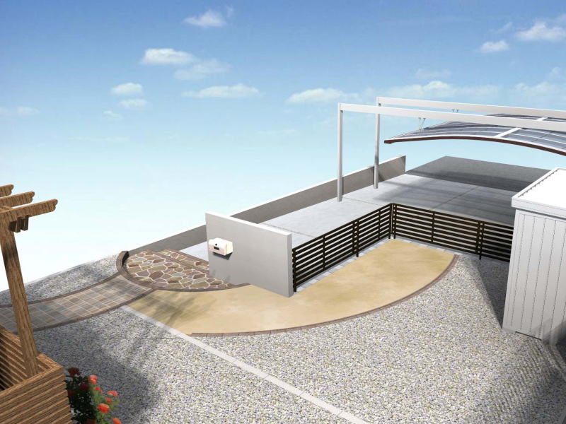 広栄産業 エクステリア ガーデンリフォーム 小山市 栃木県 茨木県 古河市 ガーデン工事 外構工事 野木町 佐野市 下都賀郡