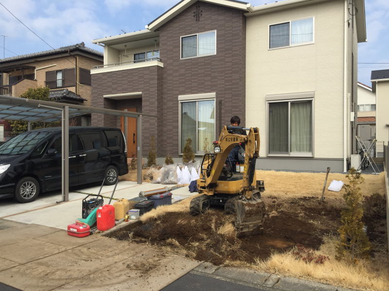 広栄産業 エクステリア ガーデンリフォーム 小山市 栃木県 茨木県 古河市 ガーデン工事 外構工事 野木町 佐野市 下都賀郡