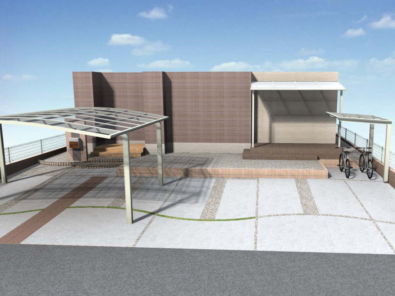 広栄産業 エクステリア ガーデンリフォーム 小山市 栃木県 茨木県 古河市 ガーデン工事 外構工事 野木町 佐野市 下都賀郡