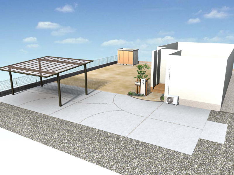 広栄産業 エクステリア ガーデンリフォーム 小山市 栃木県 茨木県 古河市 ガーデン工事 外構工事 野木町 佐野市 下都賀郡