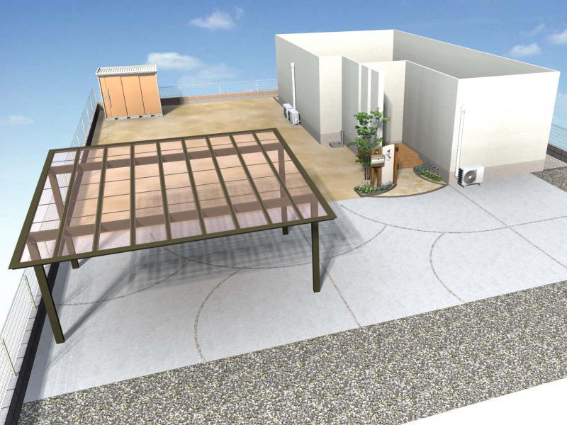 広栄産業 エクステリア ガーデンリフォーム 小山市 栃木県 茨木県 古河市 ガーデン工事 外構工事 野木町 佐野市 下都賀郡