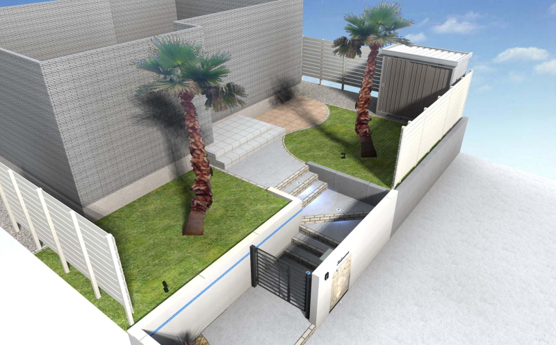 広栄産業 エクステリア ガーデンリフォーム 小山市 栃木県 茨木県 古河市 ガーデン工事 外構工事 野木町 佐野市 下都賀郡