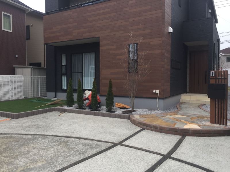 広栄産業 エクステリア ガーデンリフォーム 小山市