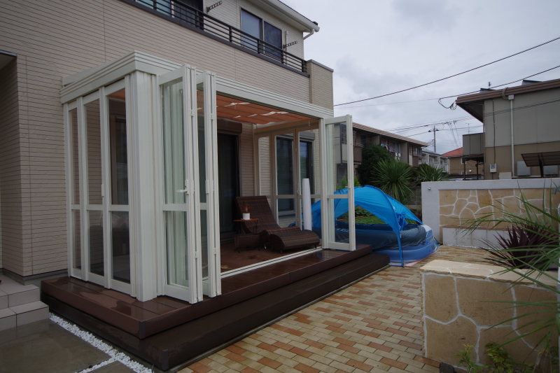 広栄産業 エクステリア ガーデンリフォーム 小山市