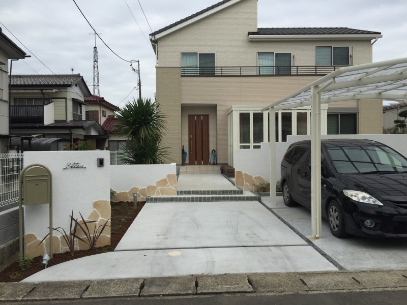 広栄産業 エクステリア ガーデンリフォーム 小山市