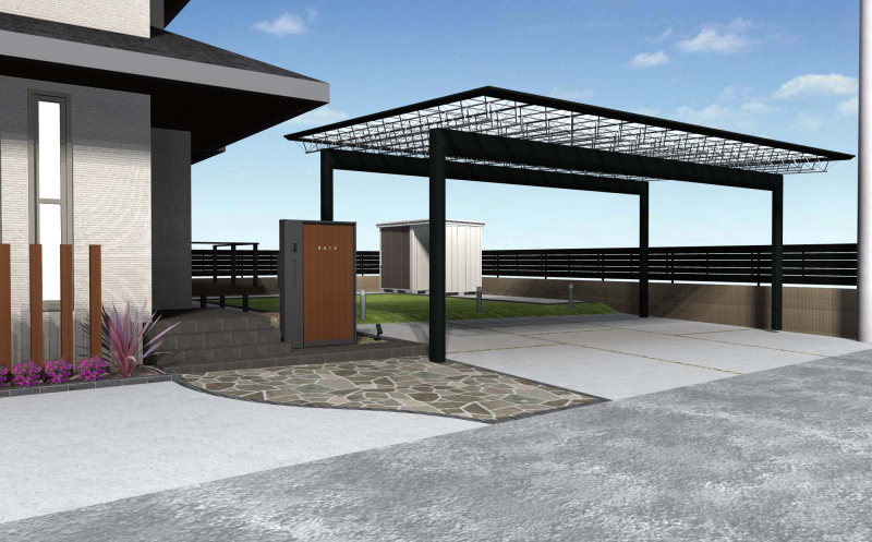 広栄産業 エクステリア ガーデンリフォーム 小山市 栃木県 茨木県 古河市 ガーデン工事 外構工事 野木町 佐野市 下都賀郡