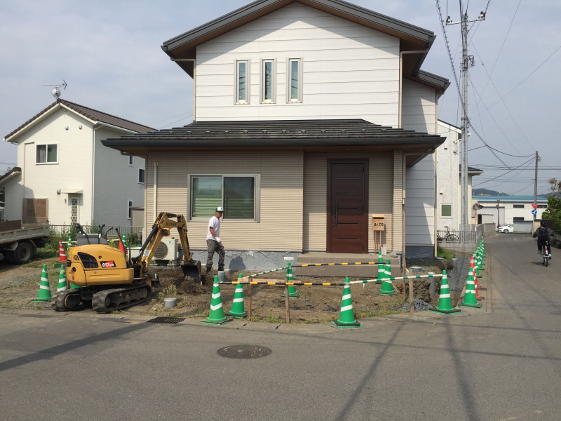 広栄産業 エクステリア ガーデンリフォーム 小山市