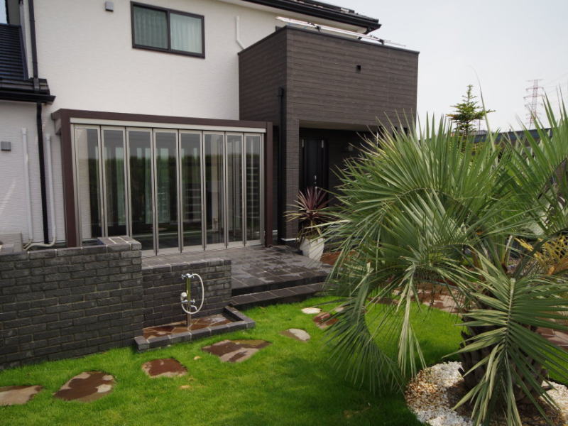 広栄産業 エクステリア ガーデンリフォーム 小山市 栃木県 茨木県 古河市 ガーデン工事 外構工事 野木町 佐野市 下都賀郡