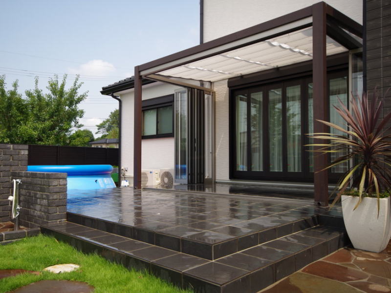 広栄産業 エクステリア ガーデンリフォーム 小山市 栃木県 茨木県 古河市 ガーデン工事 外構工事 野木町 佐野市 下都賀郡