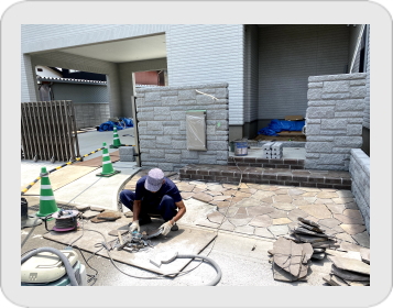 小山市,間々田,エクステリア,ガーデニング,ガーデン,外構工事,野木町,古河市,栃木市,佐野市,下都賀郡,リフォーム,ブロック工事,造園工事