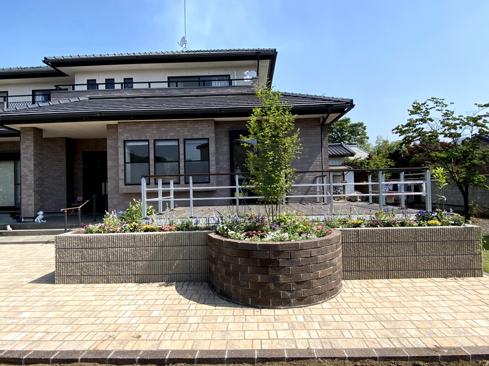 小山市,間々田,エクステリア,ガーデニング,ガーデン,外構工事,野木町,古河市,栃木市,佐野市,下都賀郡,リフォーム,ブロック工事,造園工事
